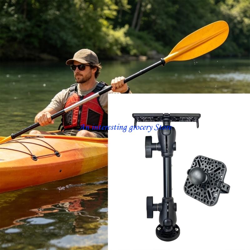 652D 360 度回転カヤック魚群探知機マウントブラケット - Fishing Kayak Fish Finder Mount のレビューと価格