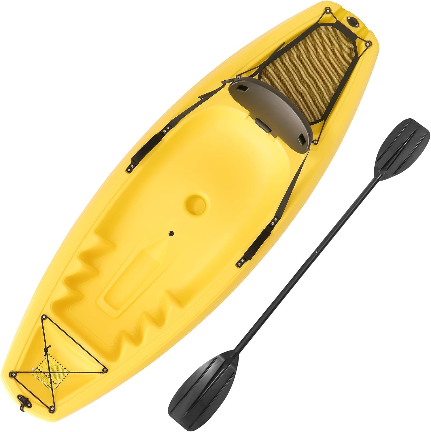 カヤックとパドル付き 6.5フィート レクリエーション用ロー - Fishing Kayak Sit In のレビューと価格
