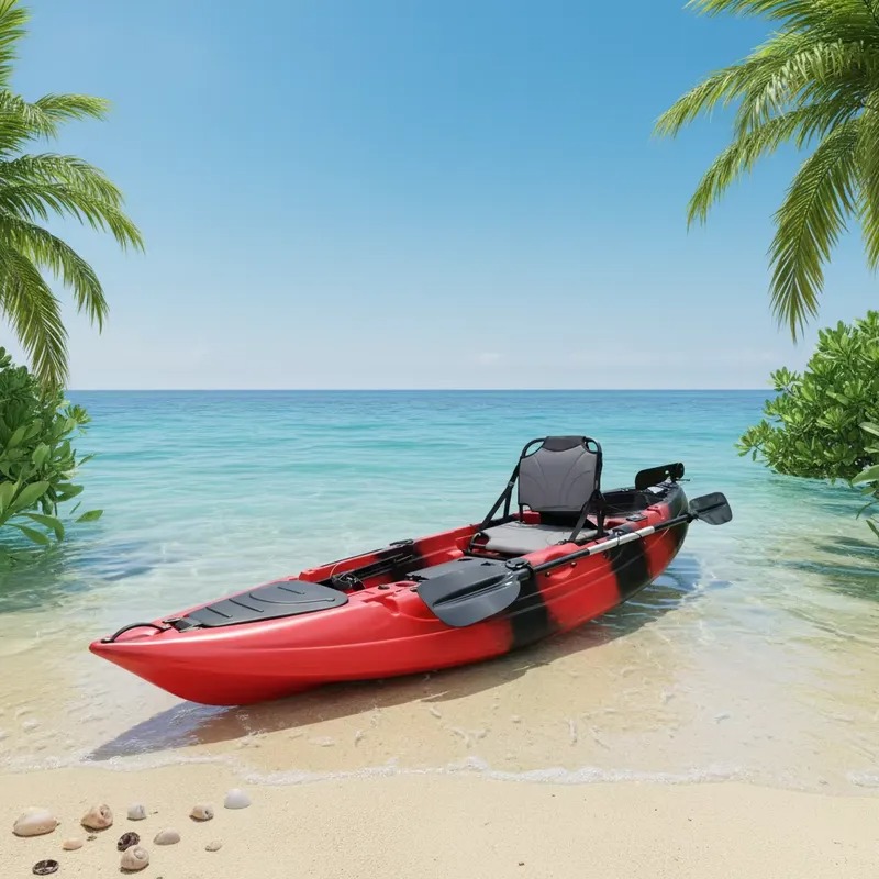 10フィートシングルシートシットオンフィッシングパドルカヤッ - Fishing Kayak Seat のレビューと価格