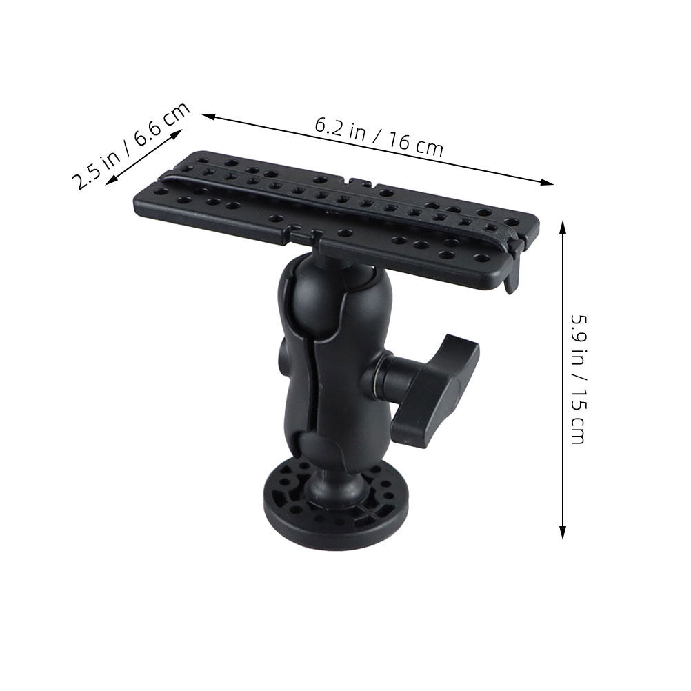 1セット ナイロン製カヤック用魚群探知機ブラケット 360度 - Fishing Kayak Fish Finder Mount のレビューと価格