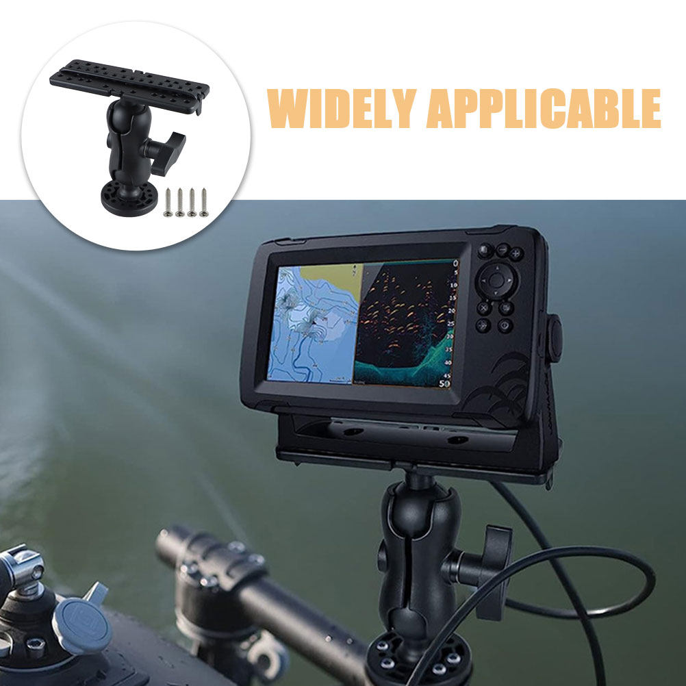 1セット ナイロン製カヤック用魚群探知機ブラケット 360度 - Fishing Kayak Fish Finder Mount のレビューと価格